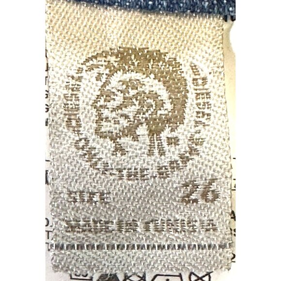 Diesel Womens Jeans Matic Slim Stretch Denim "Altered" Blue Size 30x28 - Picture 12 of 16